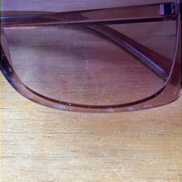 Elegant Purple-Brown Sunglasses